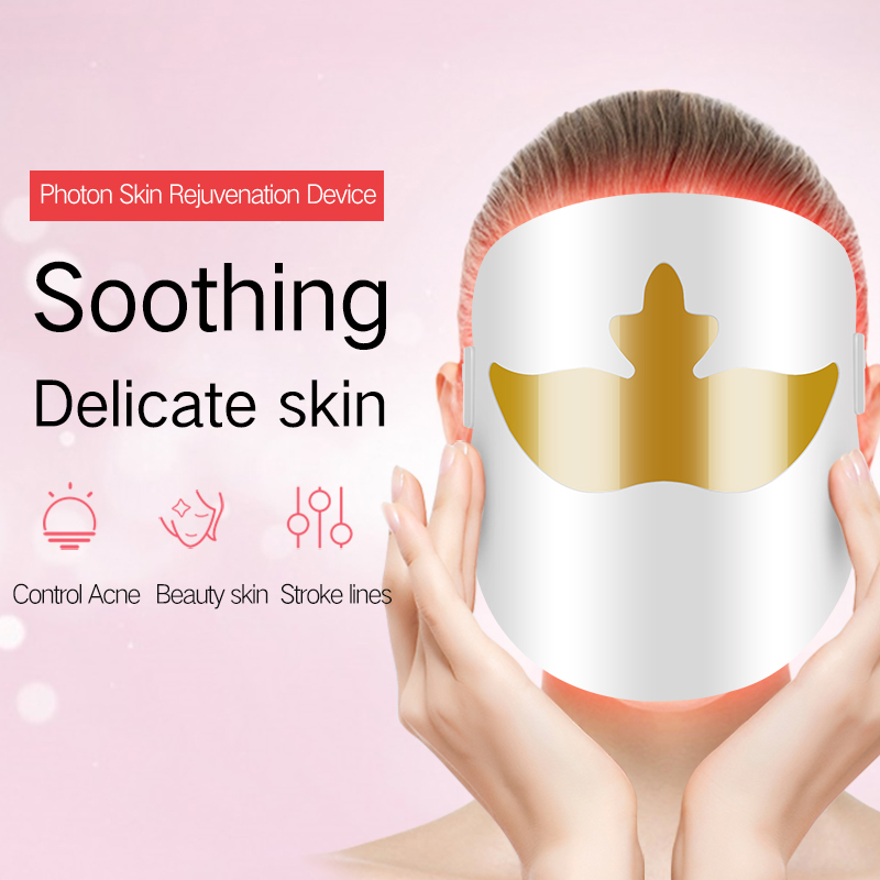 Sản xuất cung cấp LED PDT Beauty Mask Smart Nâng mặtnạ đổi mới Mặtnạ từ tính Mặtnạ mặtnạ di động Tuổi chống mặt